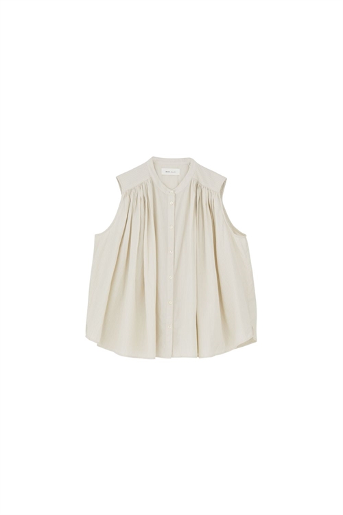 SKALL STUDIO LOUISE TOP LIGHT BLUE/WHITE STRIPE